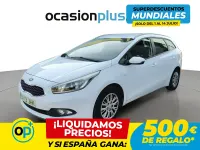 Usado Kia Ceed GT 110 CV (80 kW) 2015 Blanco Familiar