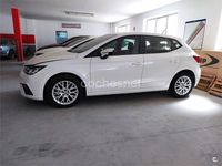 Usado Seat Ibiza Style 95 CV (69 kW) 2018 Blanco Berlina