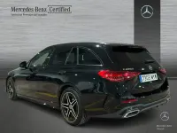 Usado Mercedes C220 AMG line 200 CV (147 kW) 2024 Negro Familiar