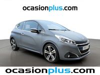 Usado Peugeot 208 GT-line 120 CV (88 kW) 2016 Gris Utilitario