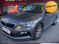 Usado Skoda Scala Ambition 110 CV (80 kW) 2022 Gris Utilitario