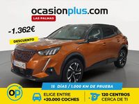 Usado Peugeot 2008 GT-line 130 CV (95 kW) 2020 Naranja SUV