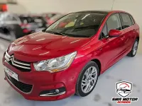 Usado Citroën C4 Exclusive 114 CV (83 kW) 2013 Rojo Utilitario