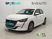 Usado Peugeot 208 Active 100 CV (73 kW) 2021 Blanco Utilitario
