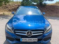 Usado Mercedes C220 Avantgarde 170 CV (125 kW) 2015 Azul Familiar