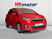 Usado Peugeot 108 Active 83 CV (61 kW) 2015 Rojo Utilitario