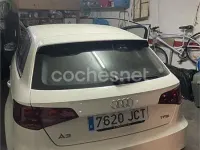 Usado Audi A3 S-Line 110 CV (80 kW) 2015 Blanco Berlina