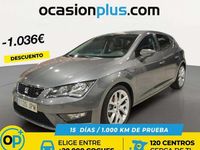 Usado Seat Leon FR 150 CV (110 kW) 2016 Gris Utilitario
