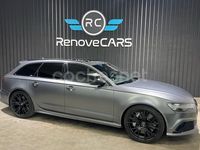 Usado Audi RS6 605 CV (444 kW) 2018 Gris / plata Familiar