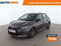 Usado Peugeot 208 Active 102 CV (75 kW) 2021 Gris Utilitario