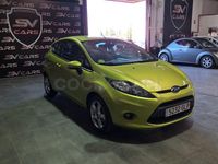 Usado Ford Fiesta Trend 68 CV (50 kW) 2009 Verde Utilitario
