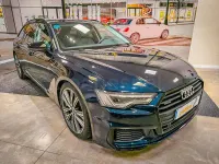 Usado Audi A6 Competition 367 CV (269 kW) 2022 Azul Familiar