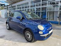 Usado Fiat 500 Lounge 69 CV (50 kW) 2010 Azul Berlina