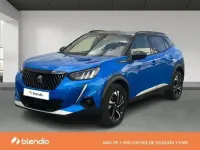 Usado Peugeot 2008 GT-line 100 CV (73 kW) 2020 Azul SUV