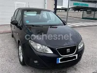 Usado Seat Ibiza Reference 75 CV (55 kW) 2010 Negro Berlina