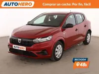 Usado Dacia Sandero Essentiel 91 CV (66 kW) 2022 Rojo Utilitario