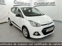 Usado Hyundai i10 Blackline 87 CV (63 kW) 2015 Blanco Utilitario