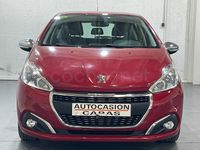 Usado Peugeot 208 Allure 100 CV (73 kW) 2016 Granate Utilitario