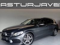 Usado Mercedes C220 194 CV (142 kW) 2018 Gris / plata Familiar