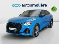 Usado Audi Q3 Sportback Premium 150 CV (110 kW) 2021 Azul SUV