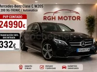 Usado Mercedes C200 204 CV (150 kW) 2021 Gris / plata Berlina