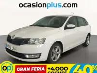 Usado Skoda Rapid Ambition 110 CV (80 kW) 2015 Blanco Utilitario