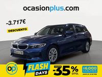 Usado BMW 318 150 CV (110 kW) 2021 Azul Familiar