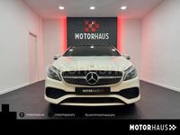 Usado Mercedes A200 AMG line 136 CV (100 kW) 2016 Blanco Berlina