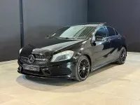 Usado Mercedes A200 AMG line 136 CV (100 kW) 2014 Negro Berlina