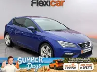 Usado Seat Leon FR 150 CV (110 kW) 2018 Azul Berlina