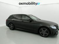 Usado Mercedes C220 AMG line 194 CV (142 kW) 2021 Negro Familiar
