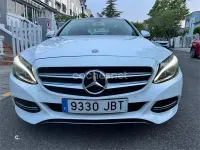 Usado Mercedes C220 AMG 170 CV (125 kW) 2014 Blanco Berlina