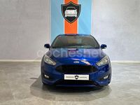 Usado Ford Focus ST-Line 125 CV (91 kW) 2017 Azul Berlina