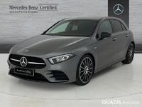Usado Mercedes A200 AMG line 150 CV (110 kW) 2022 Gris montaña