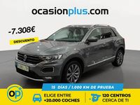 Usado VW T-Roc Sportline 190 CV (139 kW) 2021 Gris SUV