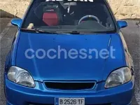 Usado Honda Civic S 90 CV (66 kW) 1997 Azul Berlina