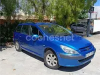 Usado Peugeot 307 110 CV (80 kW) 2002 Azul Familiar