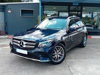 Usado Mercedes GLC220 170 CV (125 kW) 2017 Azul SUV