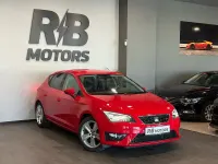 Usado Seat Leon FR 125 CV (91 kW) 2014 Rojo Berlina