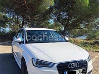 Usado Audi A3 S-Line 110 CV (80 kW) 2016 Blanco Berlina
