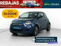 Usado Fiat 500e Icon 86 kW (118 CV) 2022 Azul Utilitario