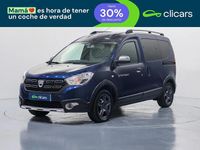 Käytetty Dacia Dokker Stepway 90 HP (66 kW) 2017 Sininen Tila-auto