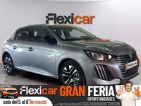 Usado Peugeot 208 Allure 100 CV (73 kW) 2025 Gris Utilitario