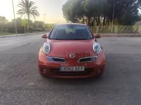 Usado Nissan Micra 80 CV (58 kW) 2008 Granate Berlina