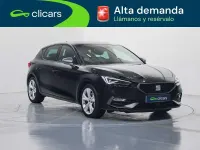 Usado Seat Leon FR 116 CV (85 kW) 2025 Negro Utilitario