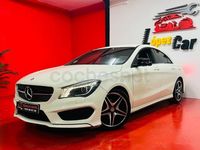 Usado Mercedes CLA200 AMG line 136 CV (100 kW) 2014 Blanco Berlina