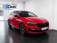 Usado Skoda Scala Monte Carlo 110 CV (80 kW) 2022 Rojo Utilitario