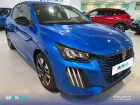Usado Peugeot 208 Allure 101 CV (74 kW) 2025 Azul Utilitario
