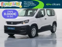 Usado Peugeot Rifter Access 100 CV (73 kW) 2019 Blanco Monovolumen