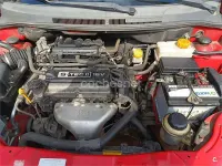 Usado Chevrolet Aveo LT 84 CV (61 kW) 2009 Rojo Berlina
